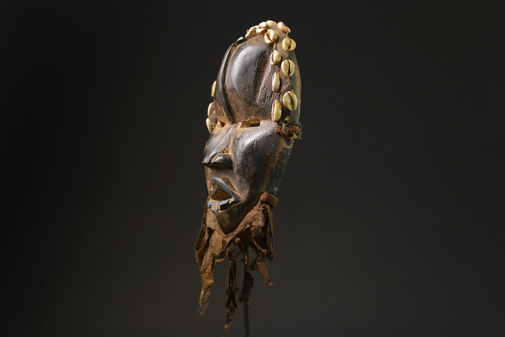 African mask wood carving mask tribal mask vintage Tribal Dan masks for wall-G2376