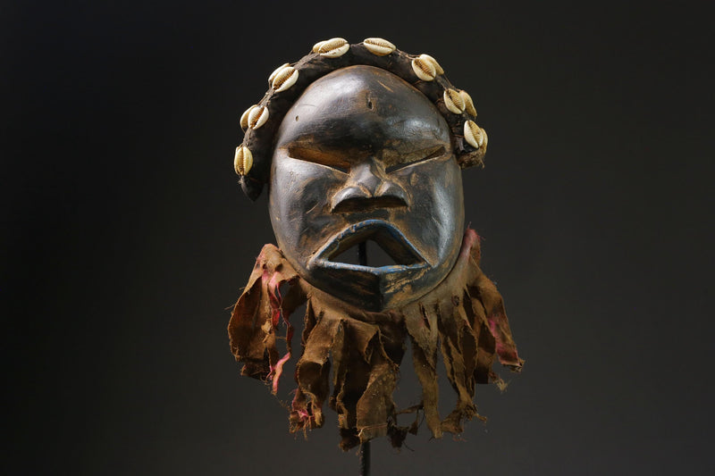 African mask wood carving mask tribal mask vintage Tribal Dan masks for wall-G2385