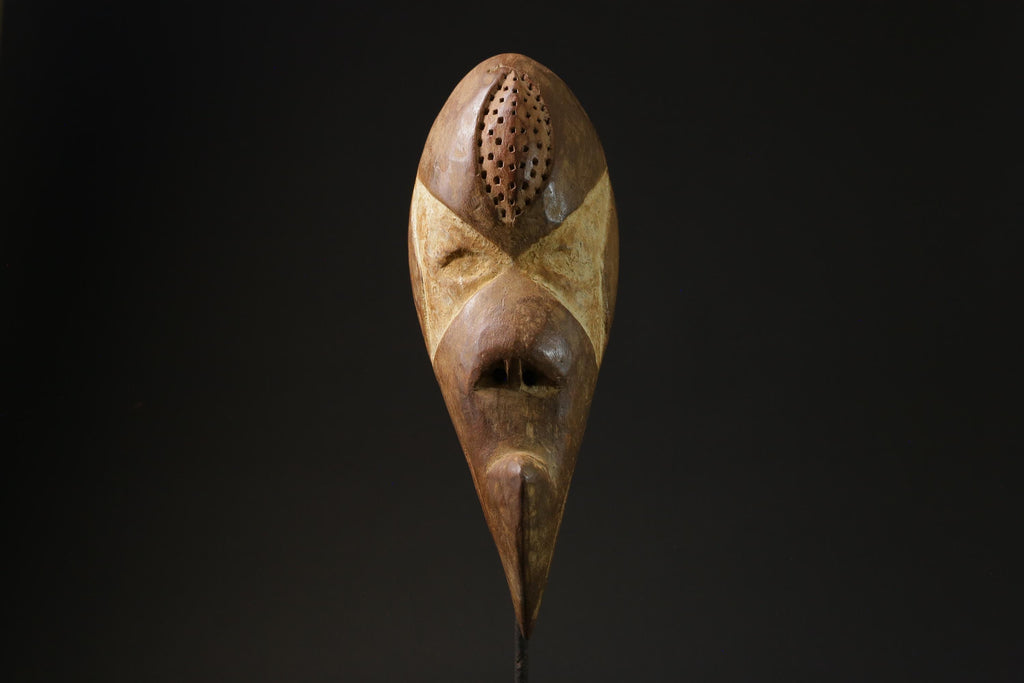 African Mask Wall Art Handmade Home Décor Dan Musician African Masks-7014