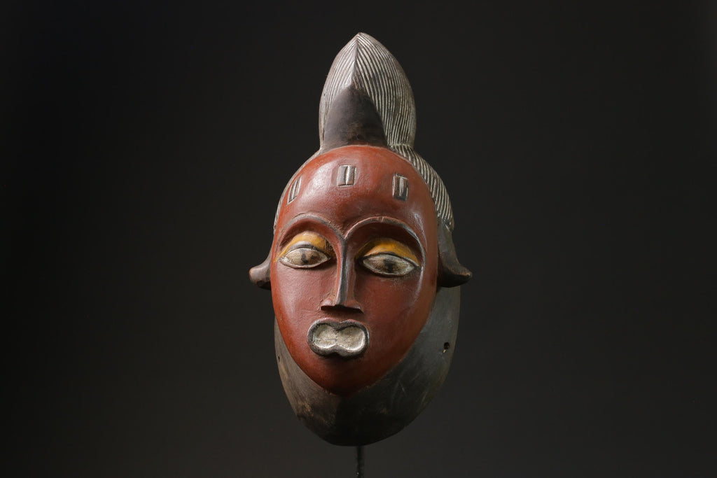 African Mask Wall Art Handmade Home Décor Mask Center Guro masks for wall-7009