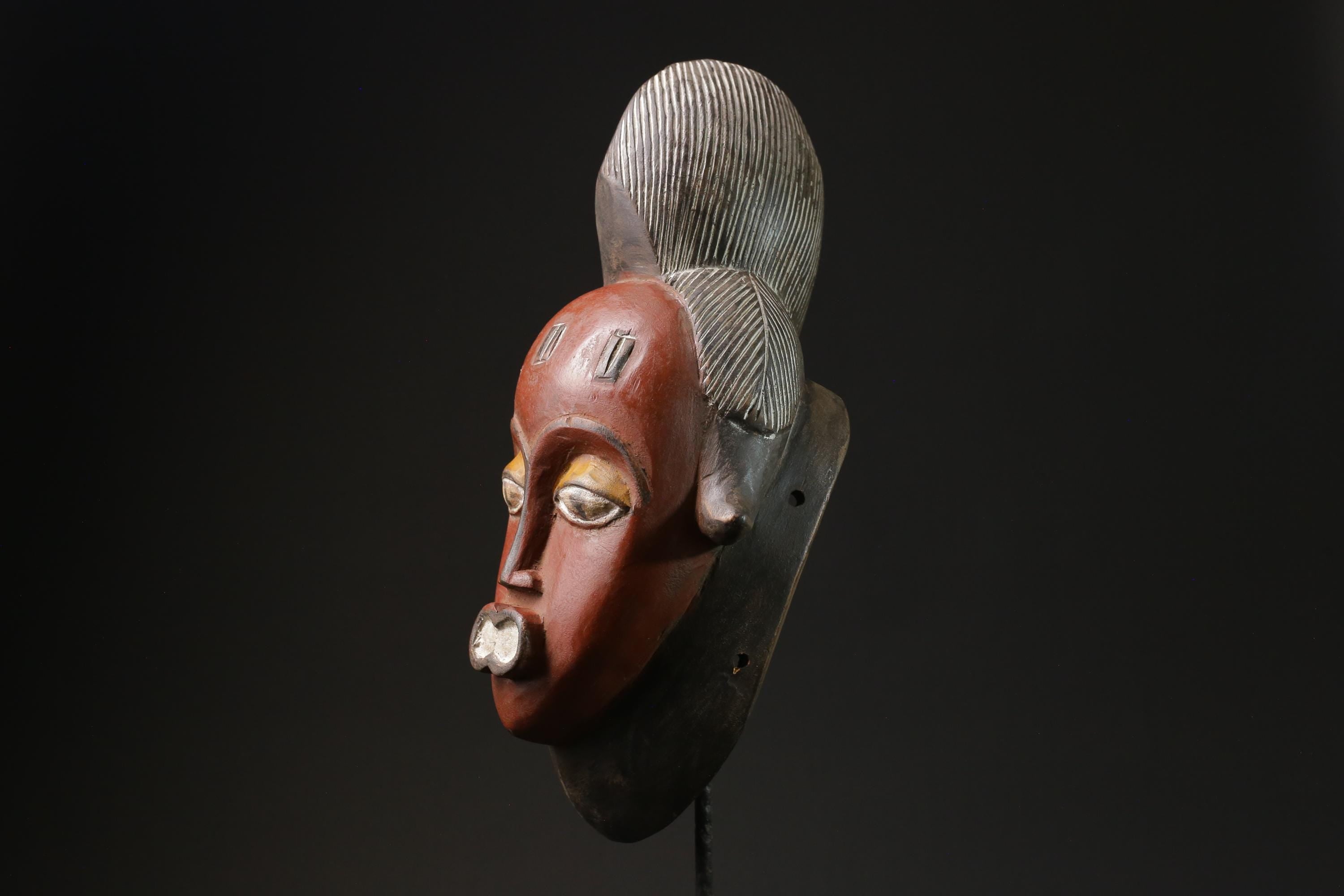 African Mask Wall Art Handmade Home Décor Mask Center Guro masks for wall-7009