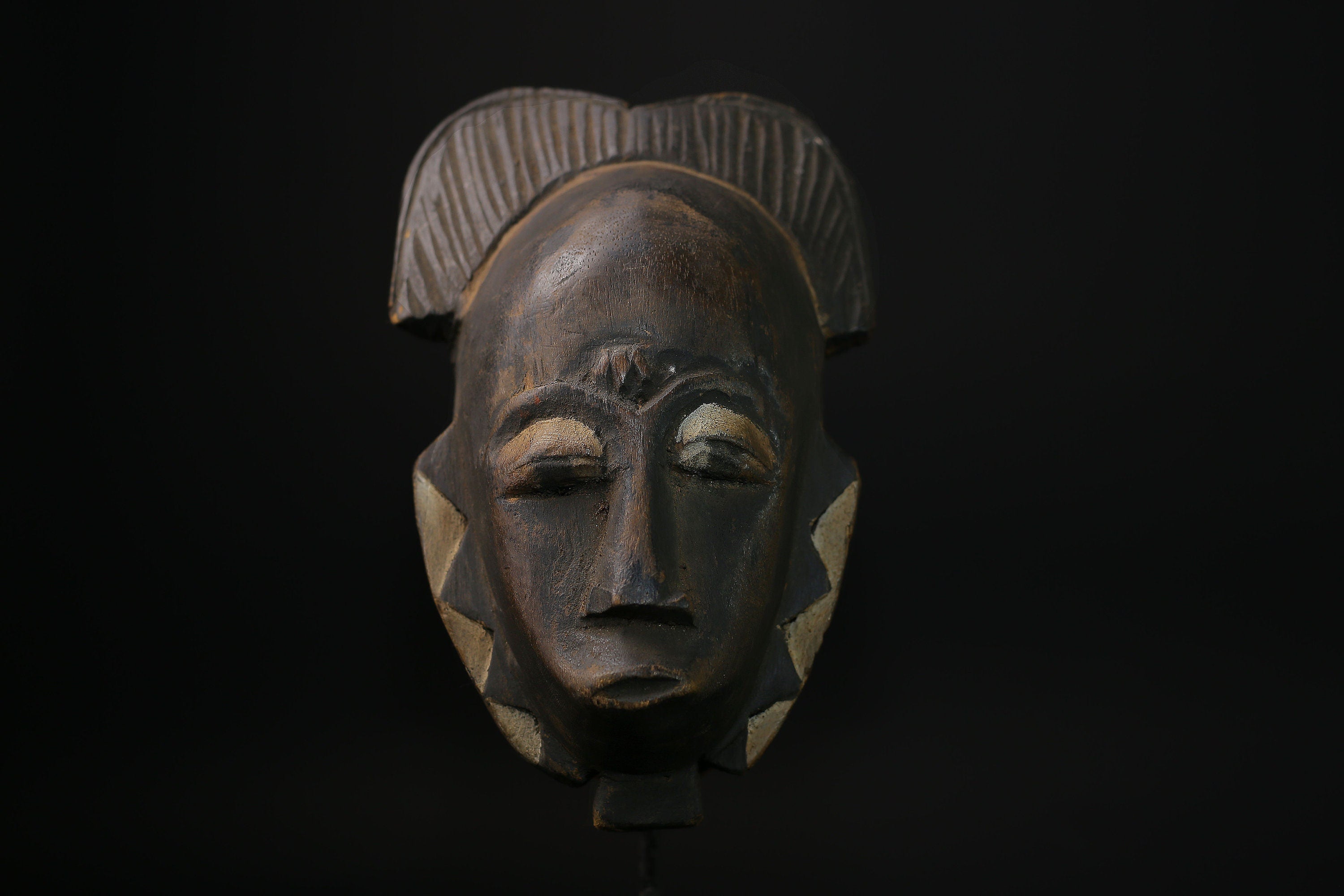 African Mask Hand Carved Tribal Mask Of Sn Guro Mask African Art Mask-5332