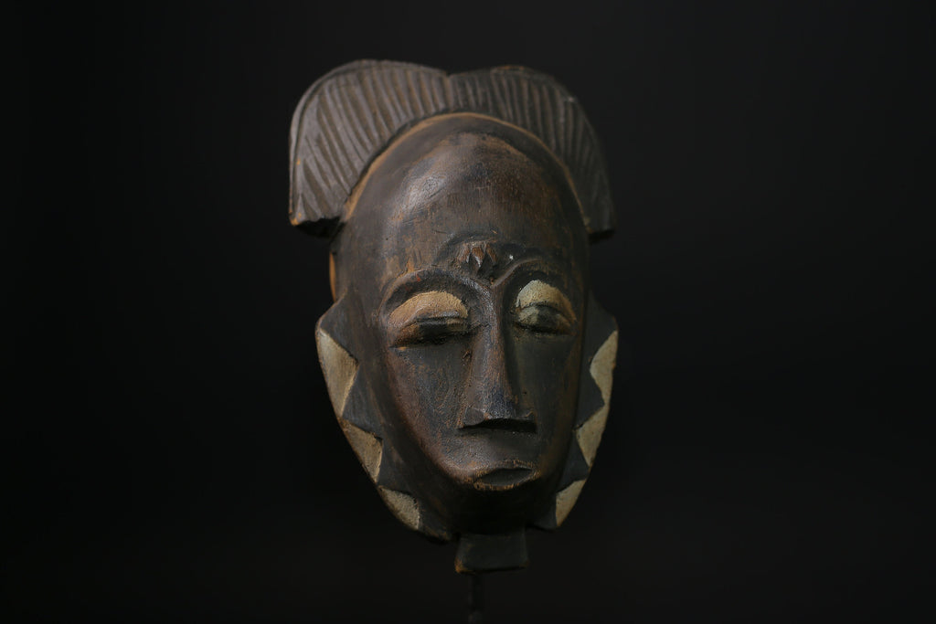 African Mask Hand Carved Tribal Mask Of Sn Guro Mask African Art Mask-5332