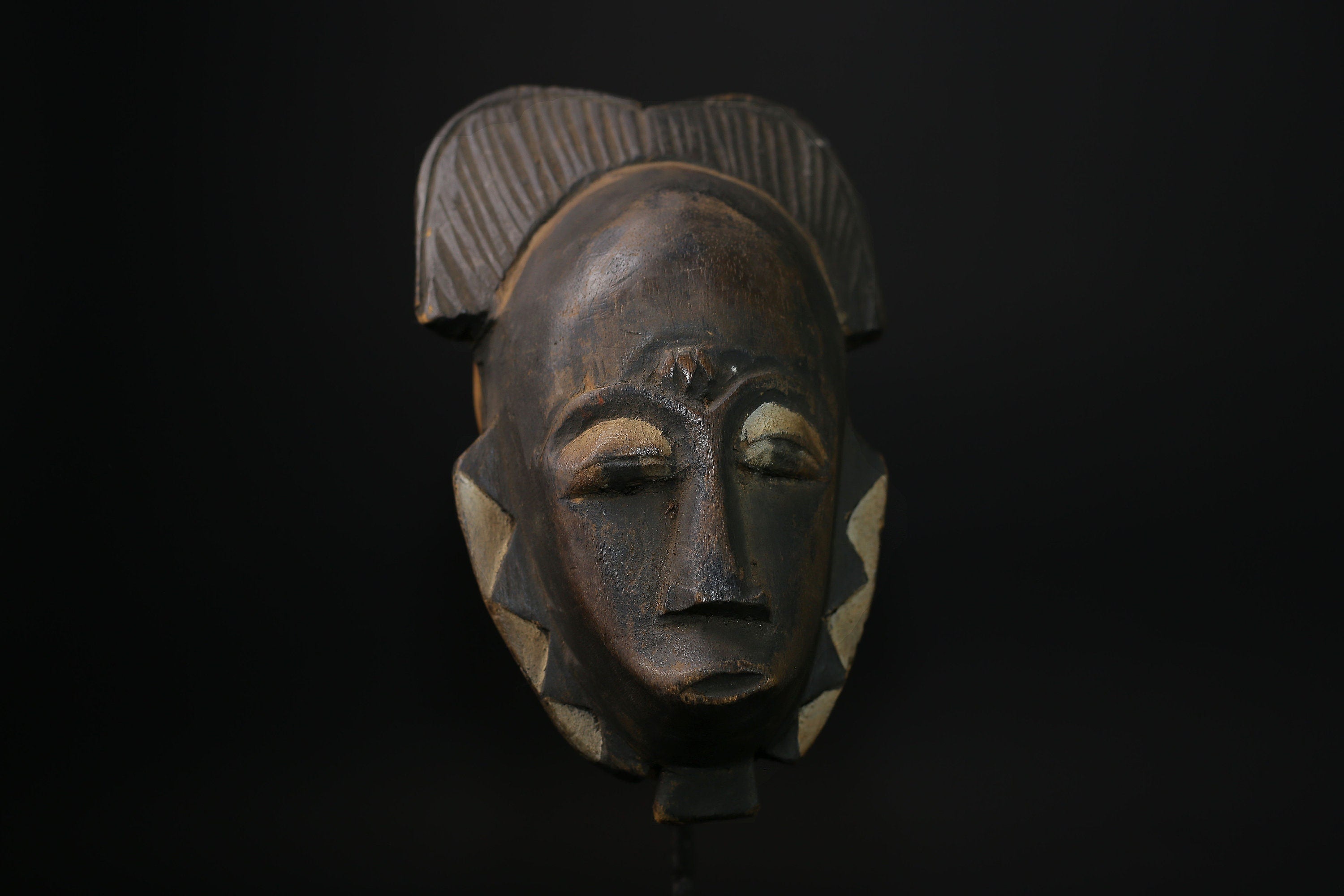 African Mask Hand Carved Tribal Mask Of Sn Guro Mask African Art Mask-5332