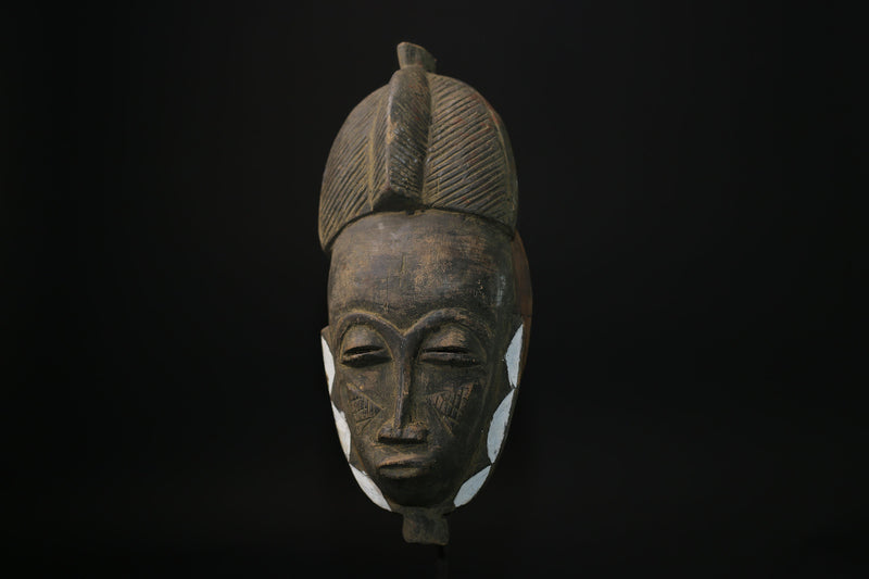 African Tribal Face Mask Guro Face Mask Coast West African Tribal Art masks-5328
