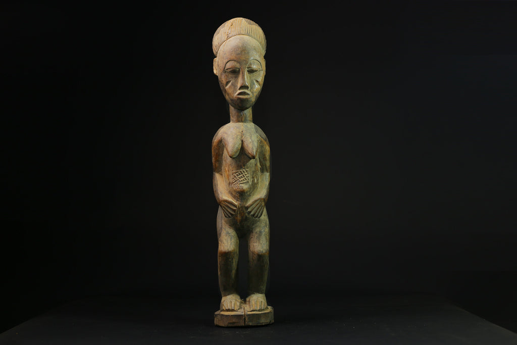 African sculpture from the African Hakan tribe Gif a wooden sculpture-G2107
