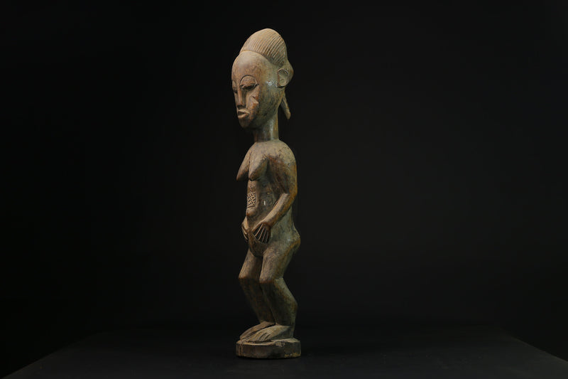 African sculpture from the African Hakan tribe Gif a wooden sculpture-G2107