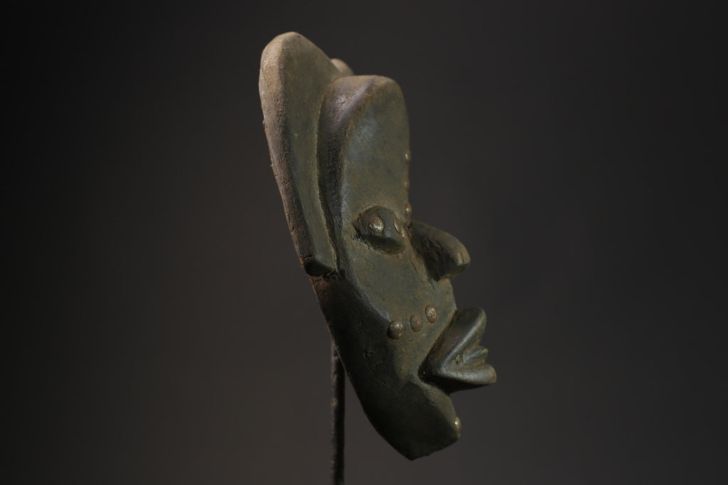 african wood mask antiques Tribal African Art Face Mask African Guro Baule masks for wall-8534