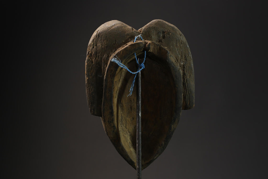 african wood mask antiques Tribal African Art Face Mask African Guro Baule masks for wall-8534