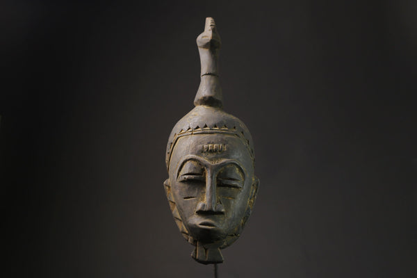 African Face Mask masks Hand Carve Vintage Carved Wood Hanging Guro masks for wall-8541