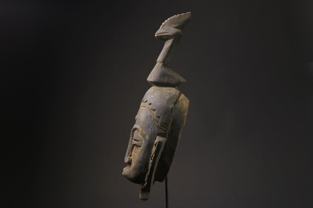 African Face Mask masks Hand Carve Vintage Carved Wood Hanging Guro masks for wall-8541