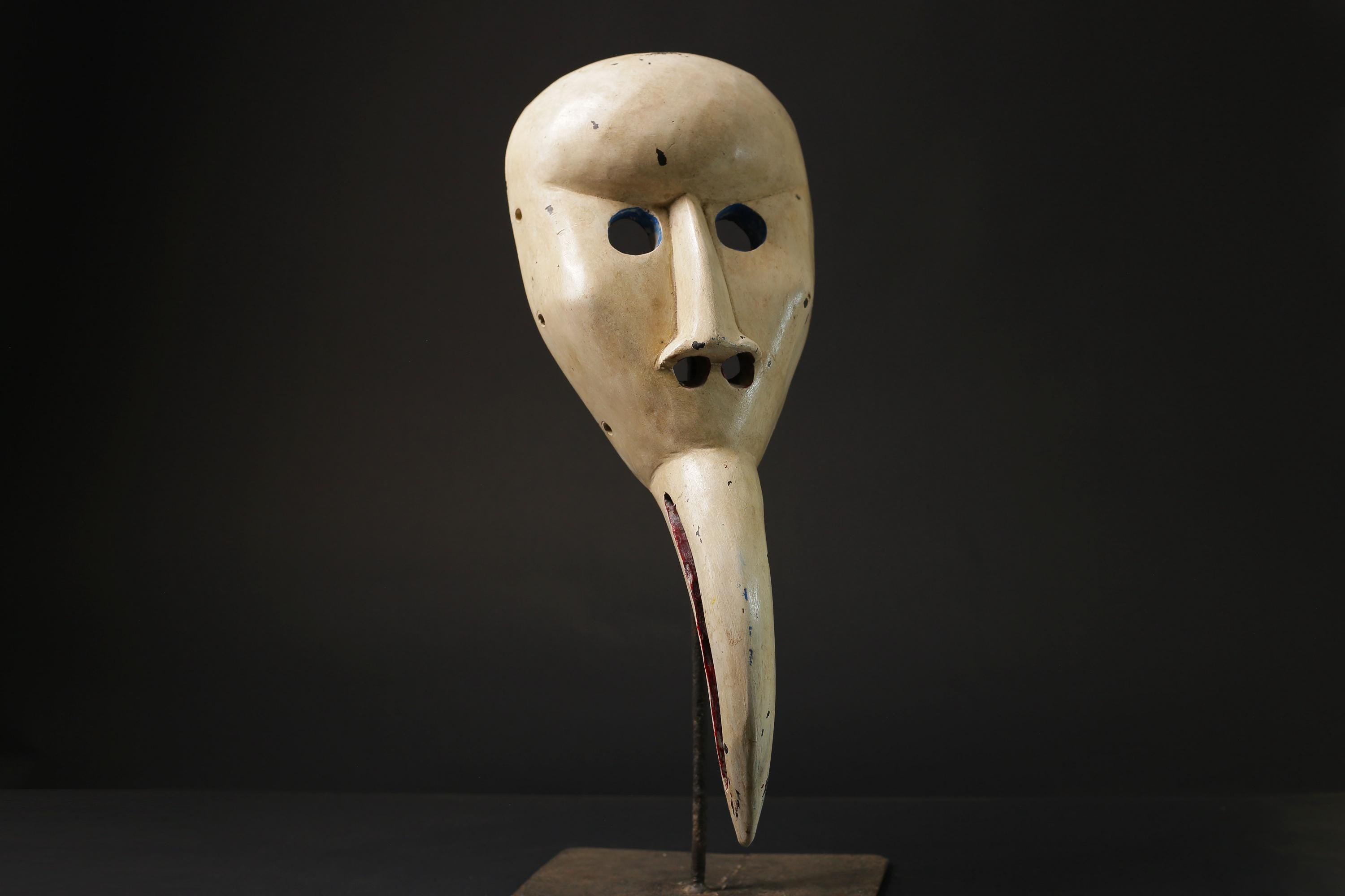 african wood mask antiques Home Déco Tribal Mask Vintage Dan Kran Mask Wood-8522