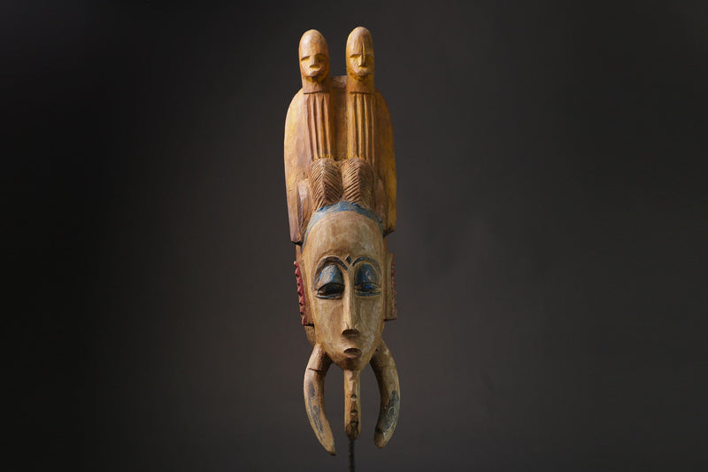 African Tribal Wood masks Guro vintage African mask large African mask masks for wall-G2411