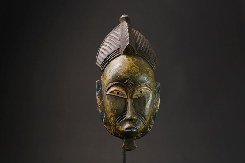 African Tribal Wood masks Guro vintage African mask large African mask masks for wall-G2412