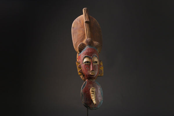 African Tribal Wood masks Guro vintage African mask large African mask masks for wall-G2419