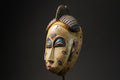 African Tribal Face Mask Wood Hand Carved Wall Hanging Guro Mask Baule masks for wall-G2422