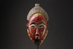 African Tribal Wood masks Guro vintage African mask large African mask masks for wall-G2424