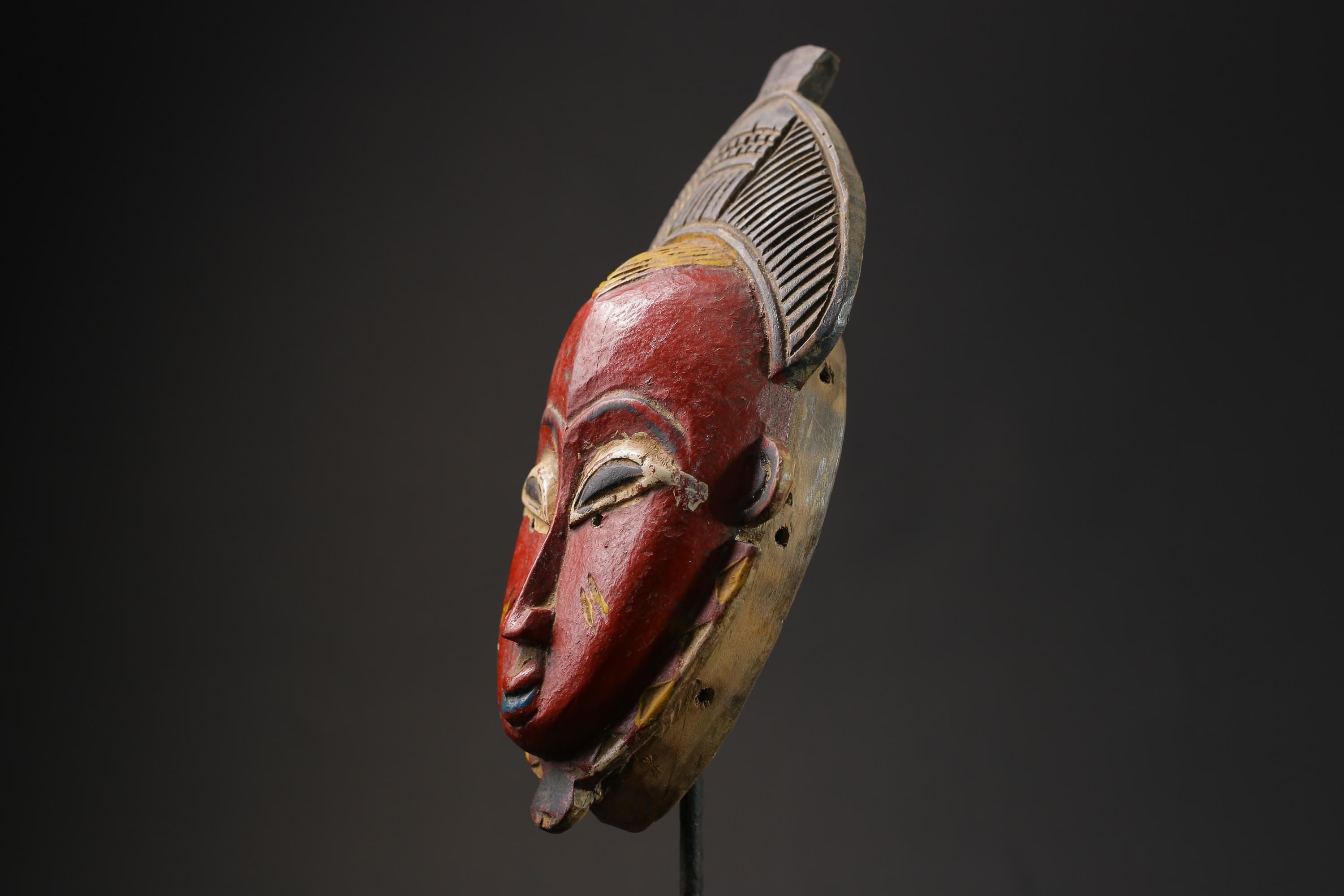 African Tribal Wood masks Guro vintage African mask large African mask masks for wall-G2424