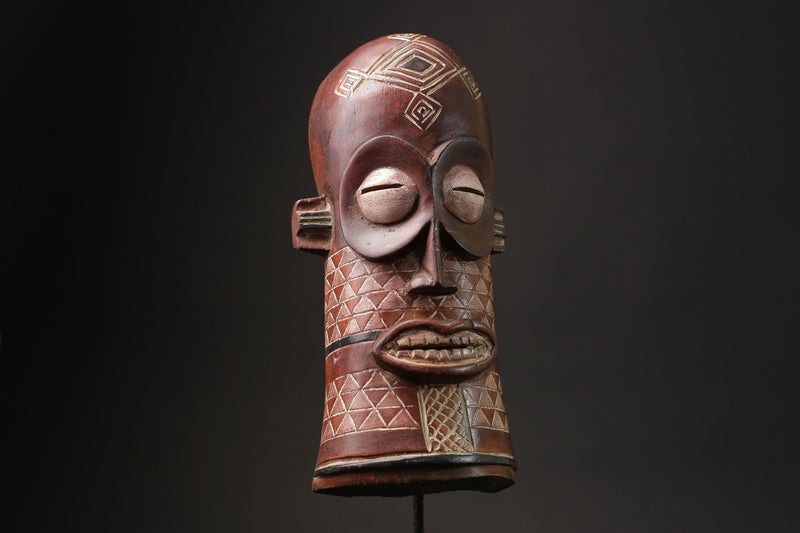 african masks for wall Igbo Ibo of Nigeria Ceremonial carving wood Mask masks for wall-G2428