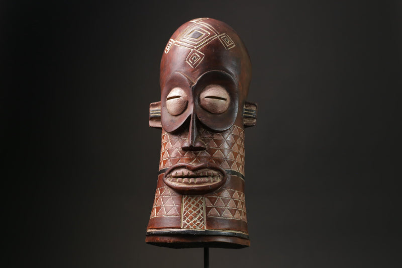 african masks for wall Igbo Ibo of Nigeria Ceremonial carving wood Mask masks for wall-G2428