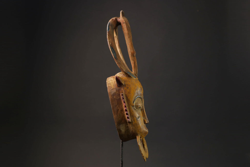 African Tribal Wood masks Guro vintage African mask large African mask masks for wall-G2430