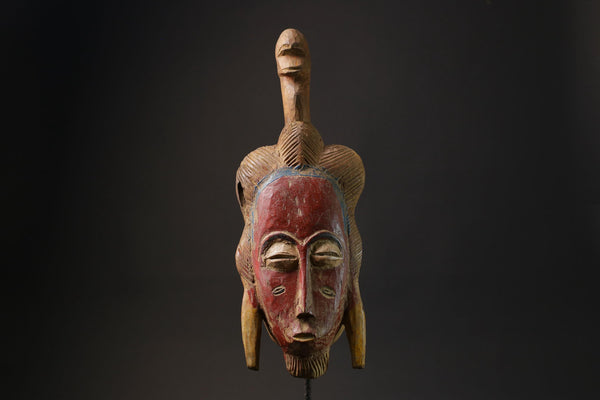 African Tribal Wood masks Guro vintage African mask large African mask masks for wall-G2433
