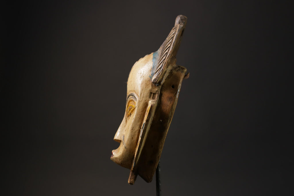 African Tribal Wood masks Guro vintage African mask large African mask masks for wall-G2437