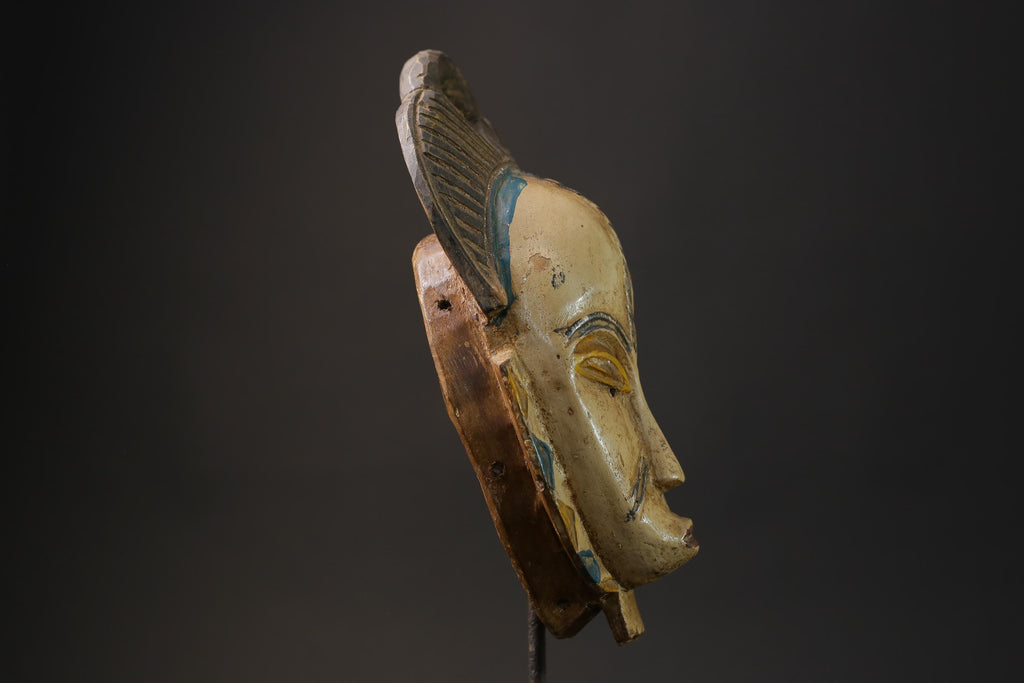 African Tribal Wood masks Guro vintage African mask large African mask masks for wall-G2437