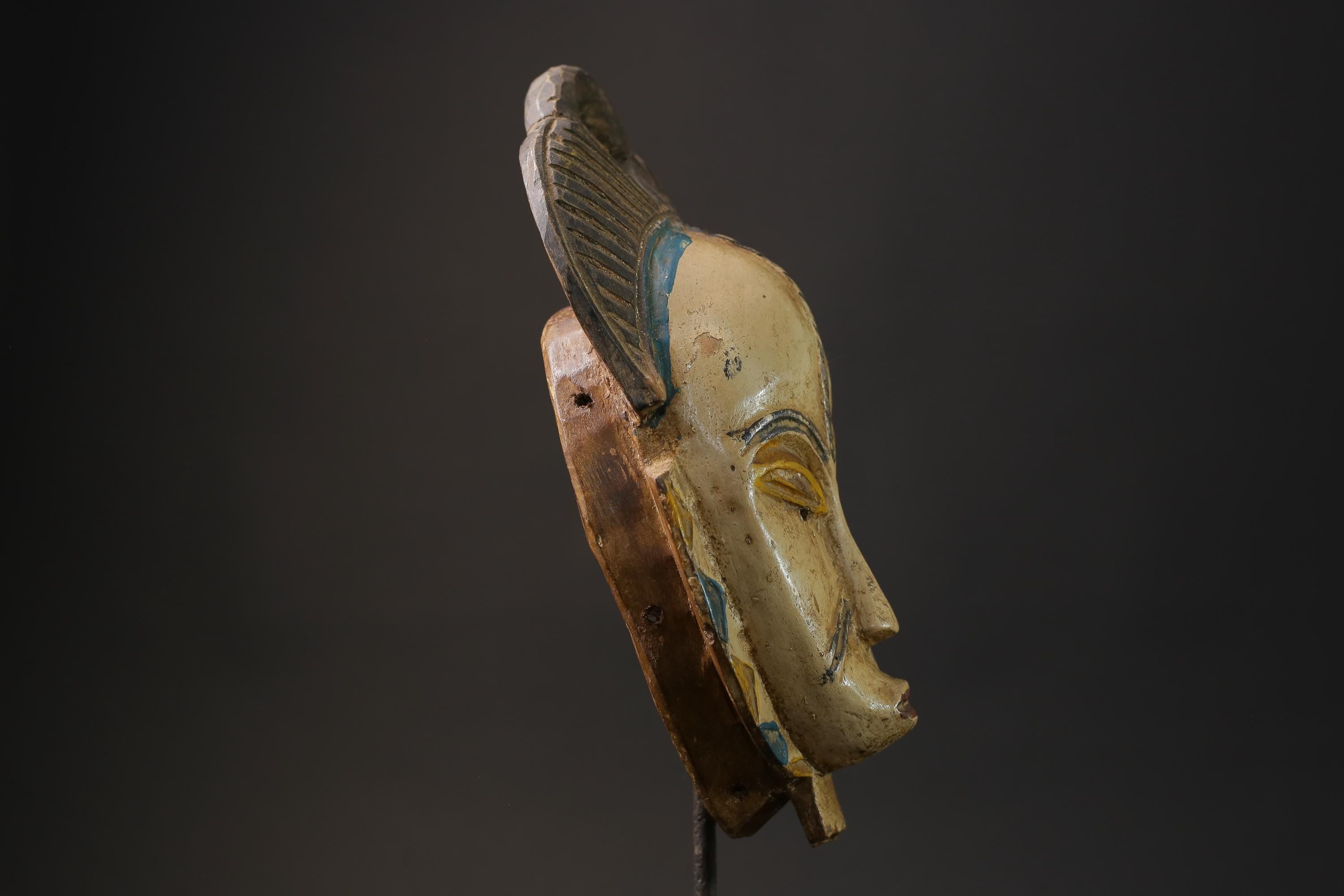 African Tribal Wood masks Guro vintage African mask large African mask masks for wall-G2437