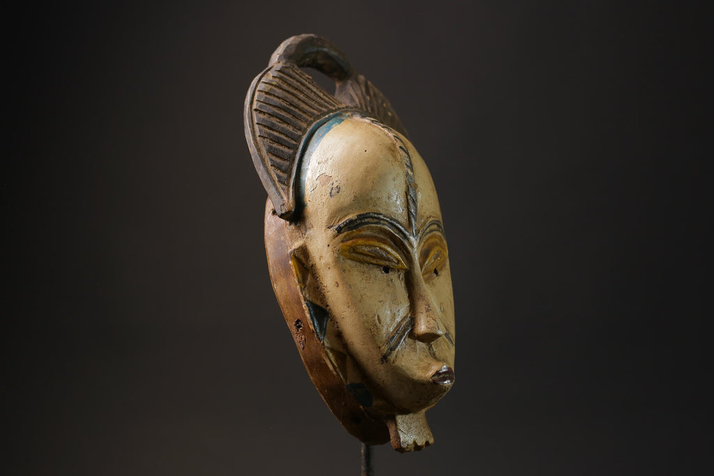 African Tribal Wood masks Guro vintage African mask large African mask masks for wall-G2437