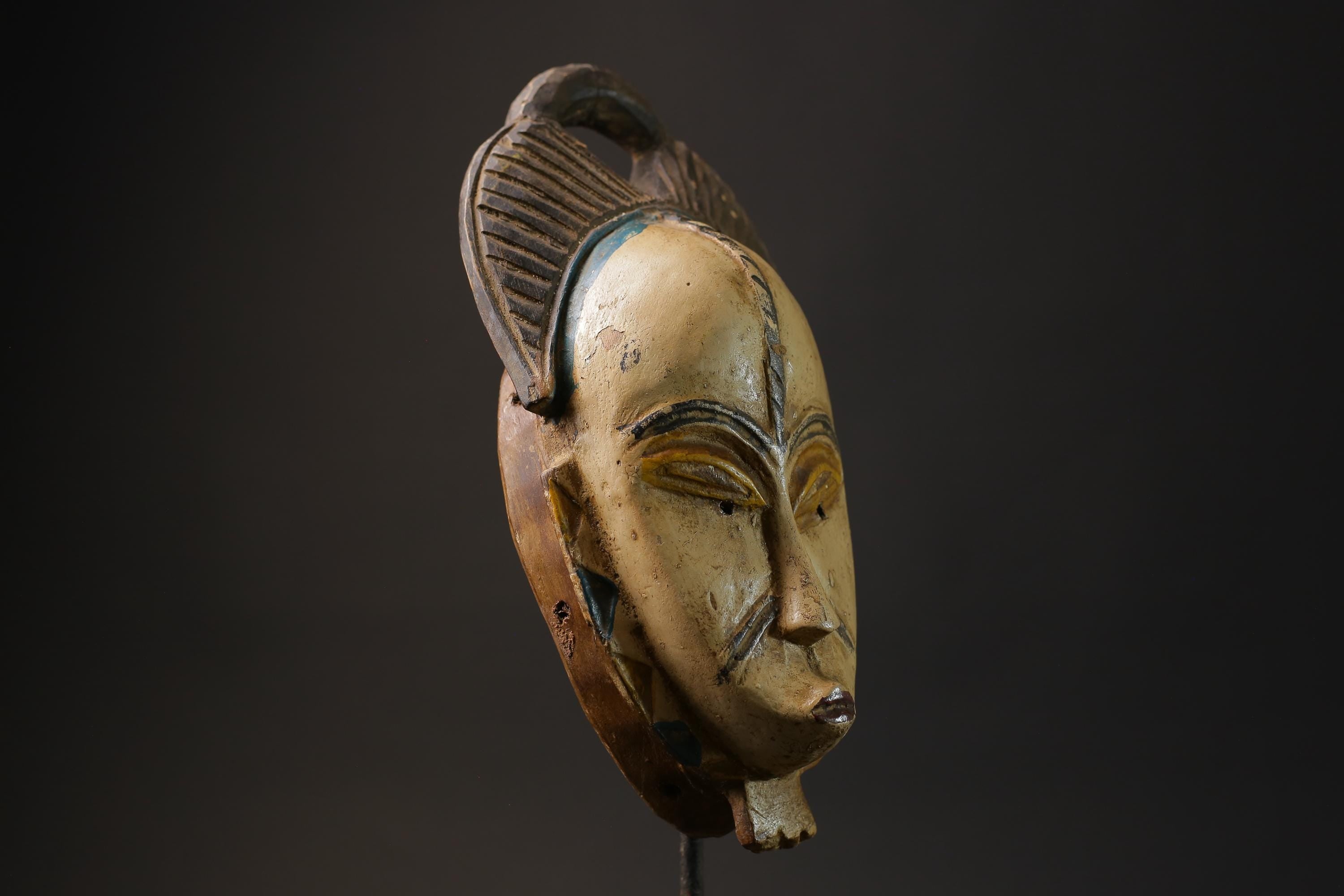 African Tribal Wood masks Guro vintage African mask large African mask masks for wall-G2437