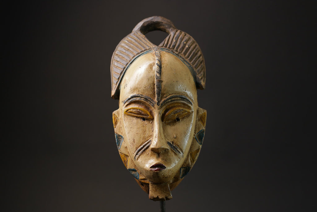 African Tribal Wood masks Guro vintage African mask large African mask masks for wall-G2437