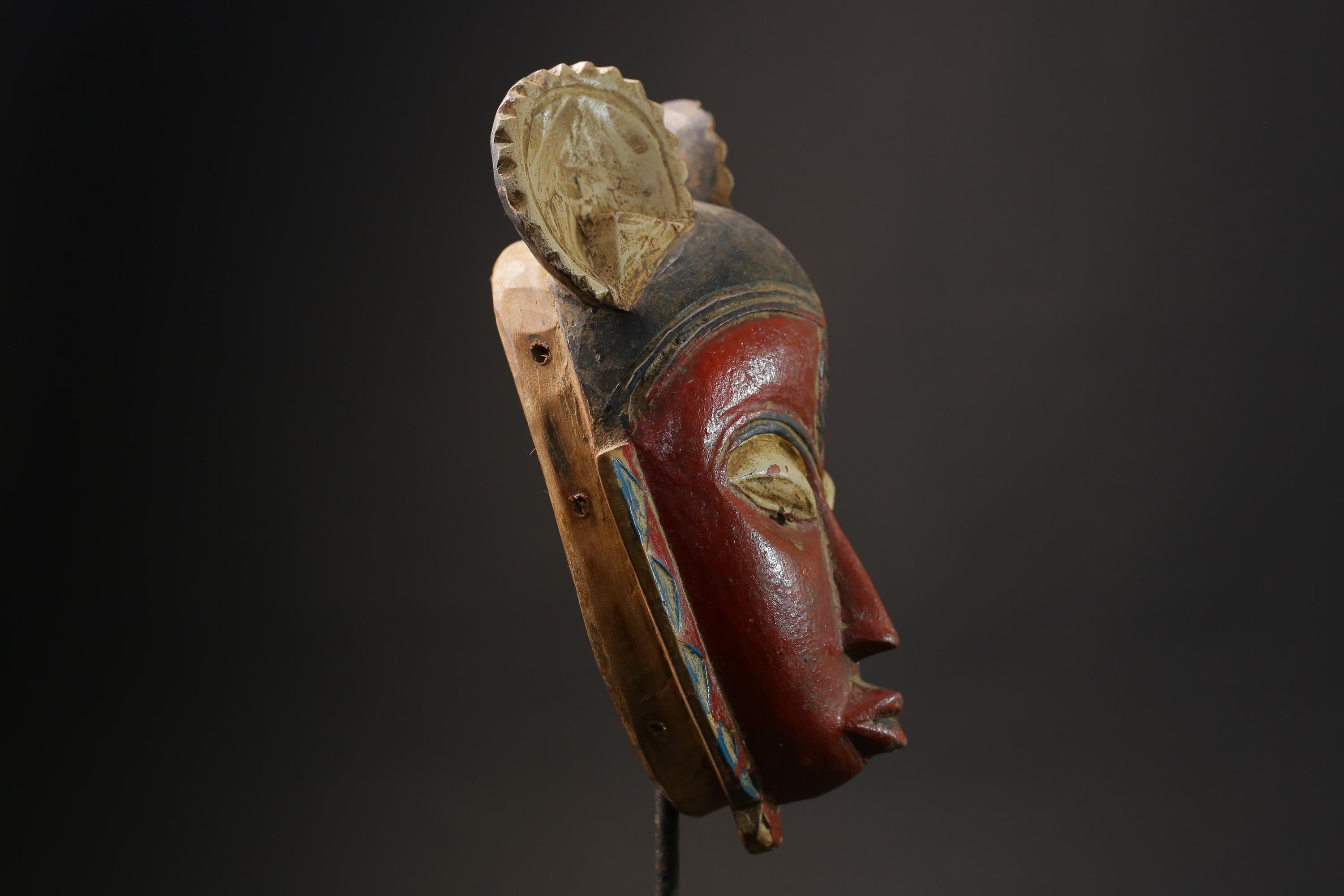 African Tribal Wood masks Guro vintage African mask large African mask masks for wall-G2440