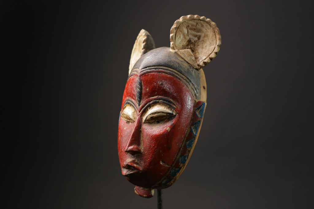 African Tribal Wood masks Guro vintage African mask large African mask masks for wall-G2440