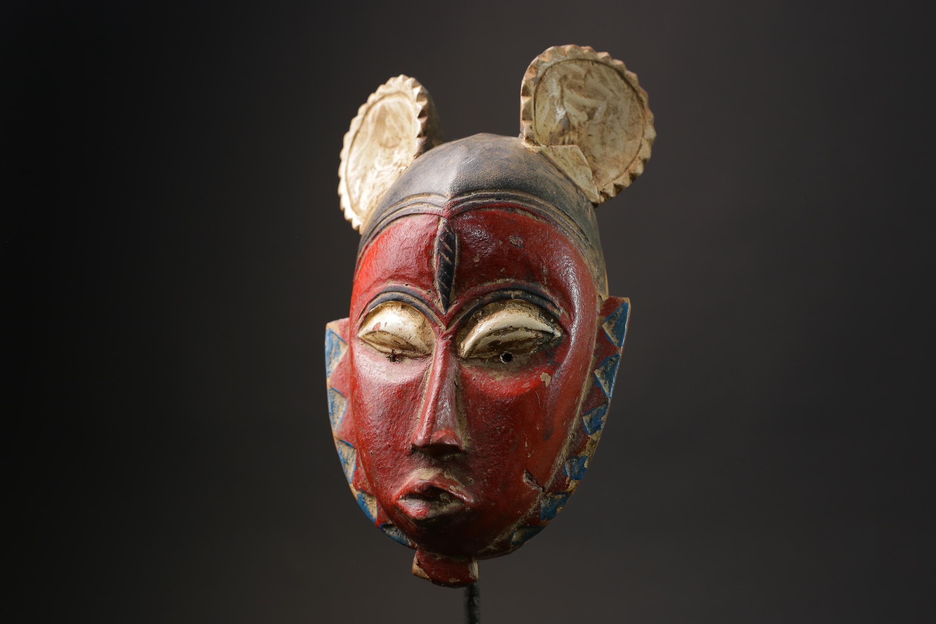 African Tribal Wood masks Guro vintage African mask large African mask masks for wall-G2440