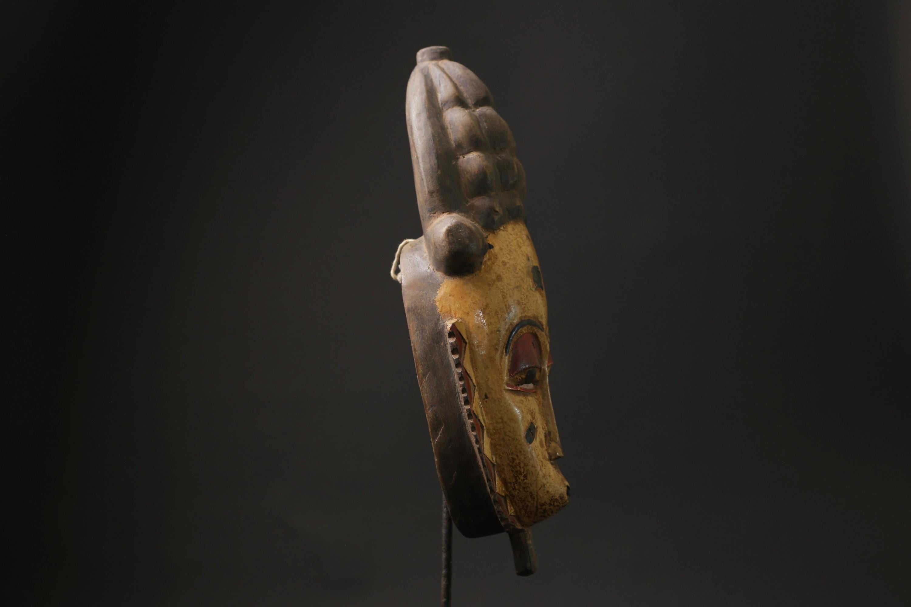 african wood mask antiques Carved Wooden Wall Décor Tribe Art Masks Guro masks for wall-9813