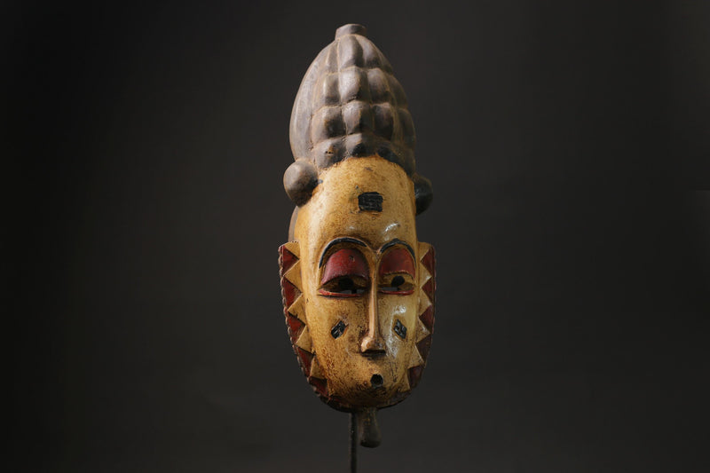 african wood mask antiques Carved Wooden Wall Décor Tribe Art Masks Guro masks for wall-9813