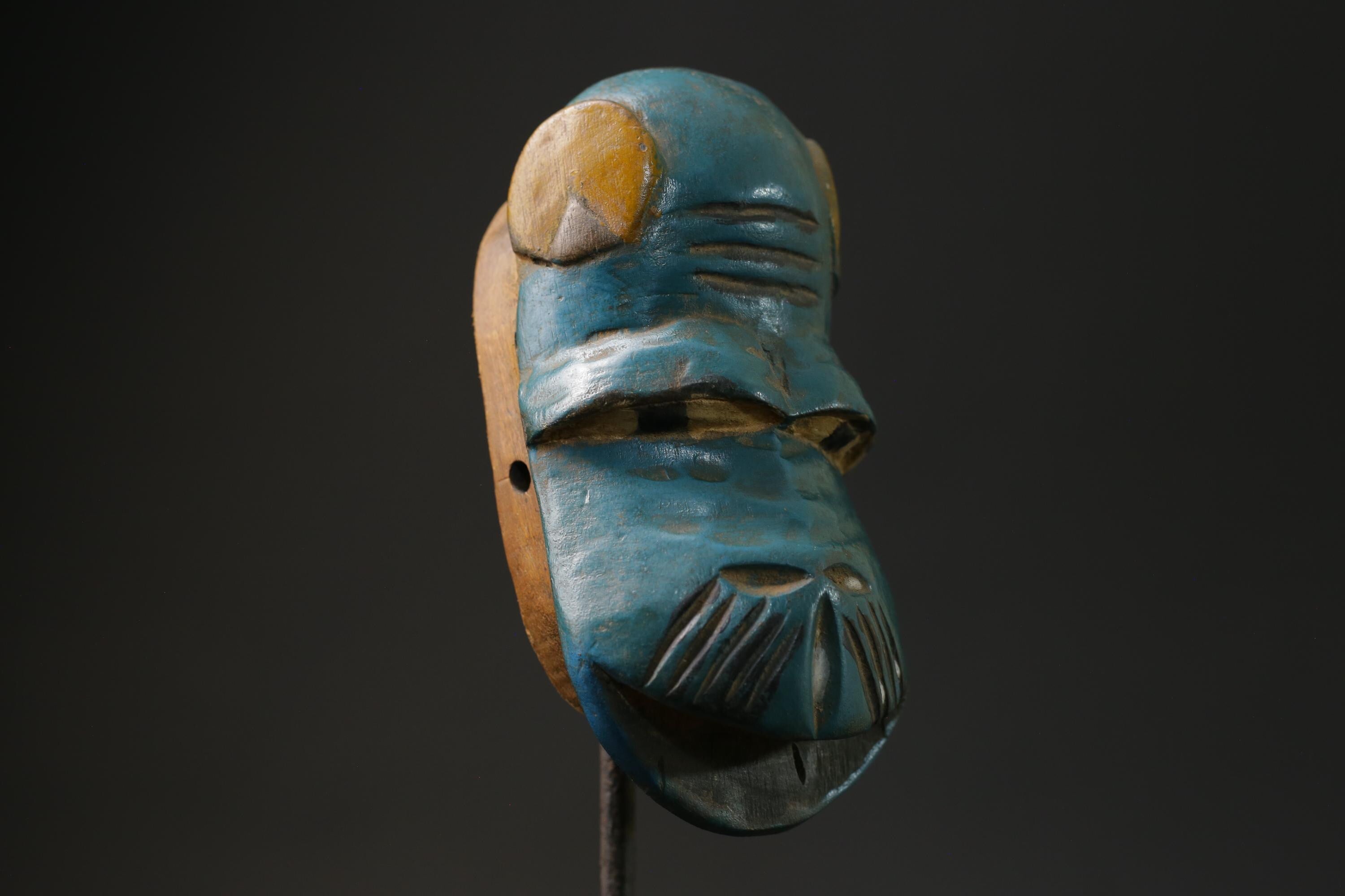 African Tribal Wood masks Hand Carved Wood Mask African Decor Masque  Masks for wall-8582