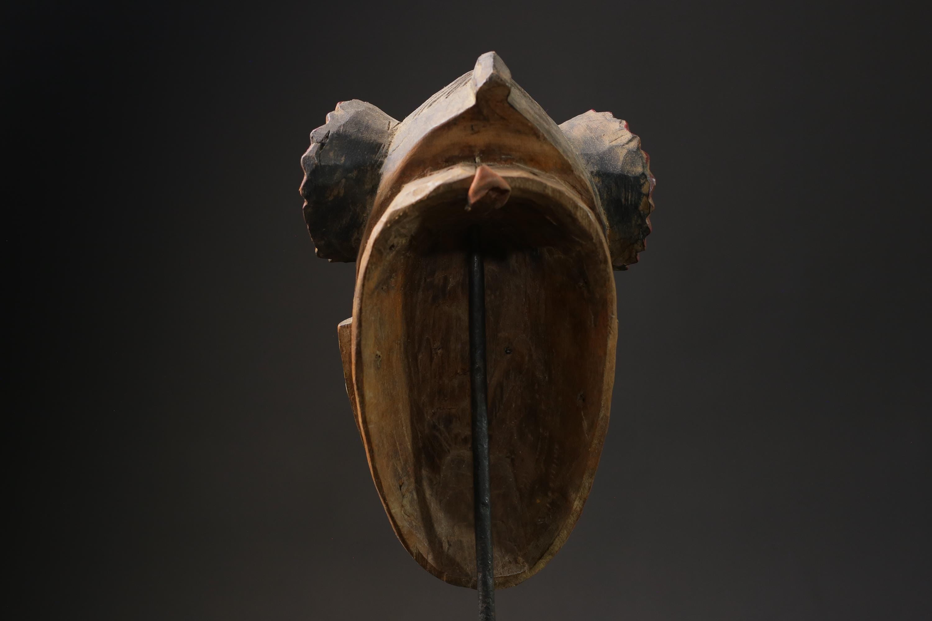 African Masks Antiques Tribal Face Vintage Carved Wood Hanging Guro Masks for wall-G2442
