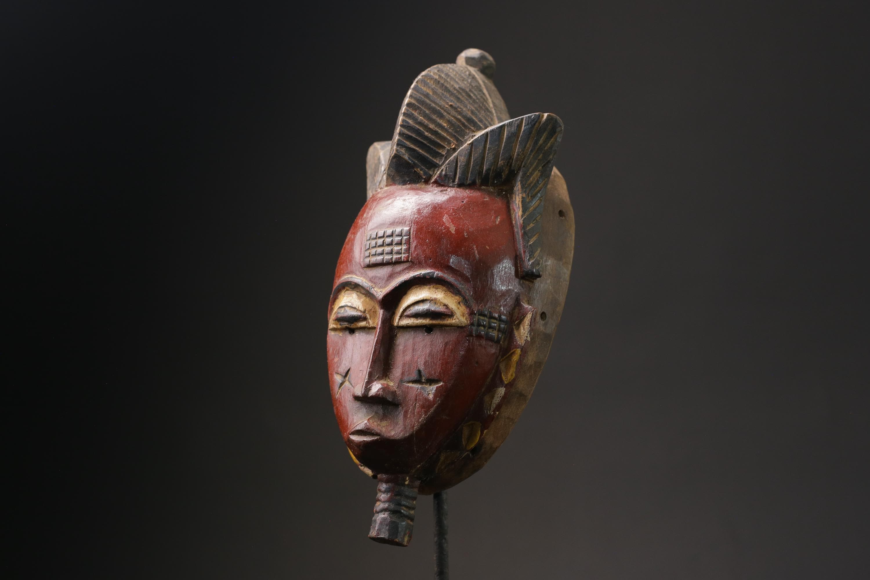 African Tribal Wood masks Hand Carved Home Décor Guru Guro Home Décor masks for wall-G2444