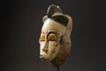 African wood mask antiques Face Vintage Wood Carved Hanging Guro masks for wall-G2448