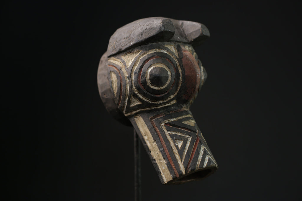 African Tribal Wood masks Hand Carved Bobo, Bwa, Kurumba, Mossi-6832