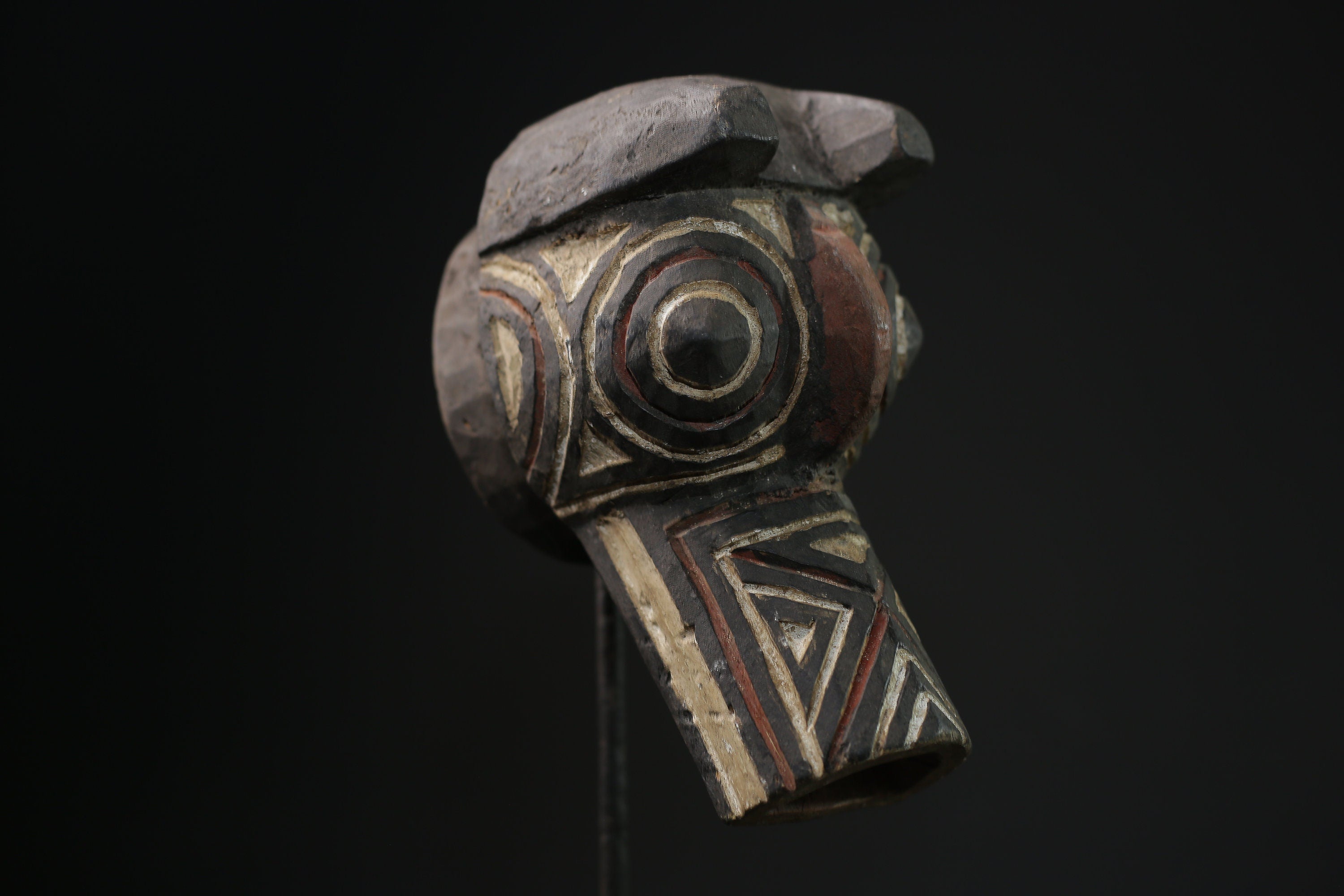 African Tribal Wood masks Hand Carved Bobo, Bwa, Kurumba, Mossi-6832