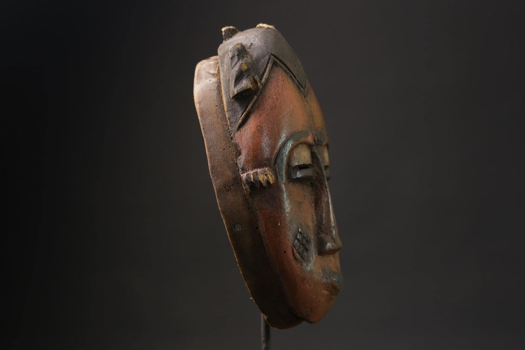 African Tribal Wood masks Guro Antiques mask hand carved Home Décor Masks for wall -5671
