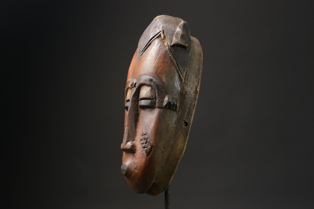 African Tribal Wood masks Guro Antiques mask hand carved Home Décor Masks for wall -5671