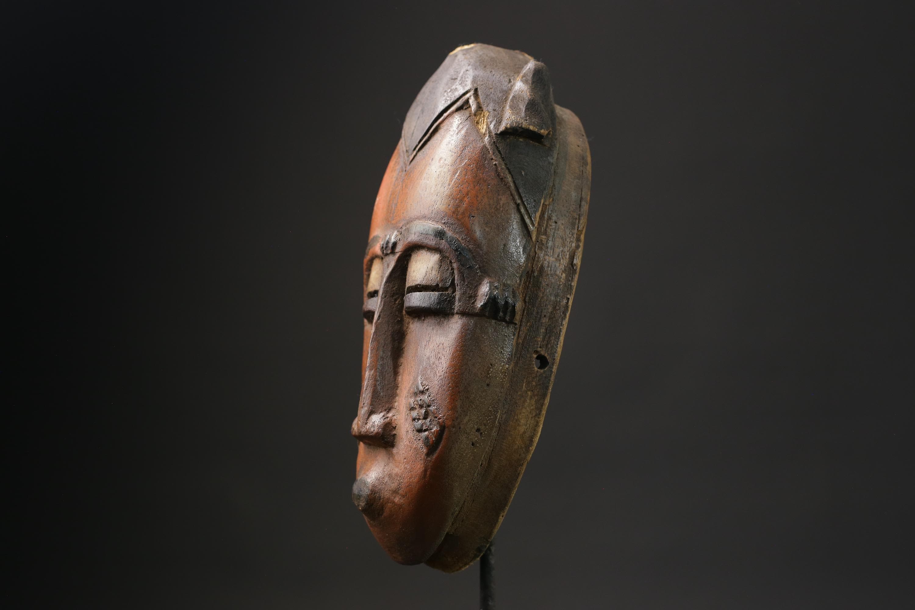 African Tribal Wood masks Guro Antiques mask hand carved Home Décor Masks for wall -5671