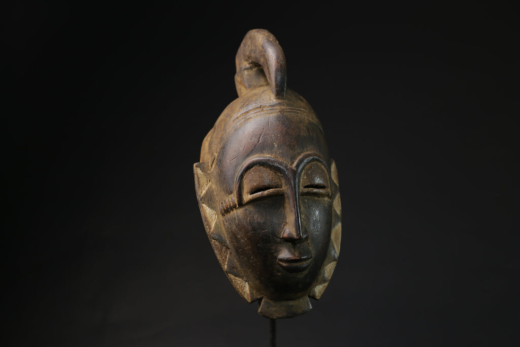 African mask antiques tribal Face vintage Wood African masks ritual mask--5400