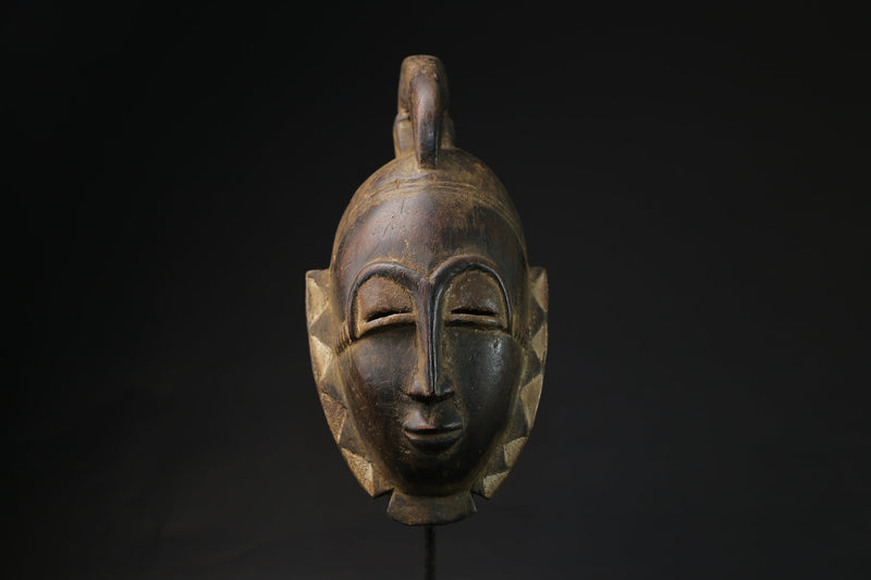 African mask antiques tribal Face vintage Wood African masks ritual mask--5400