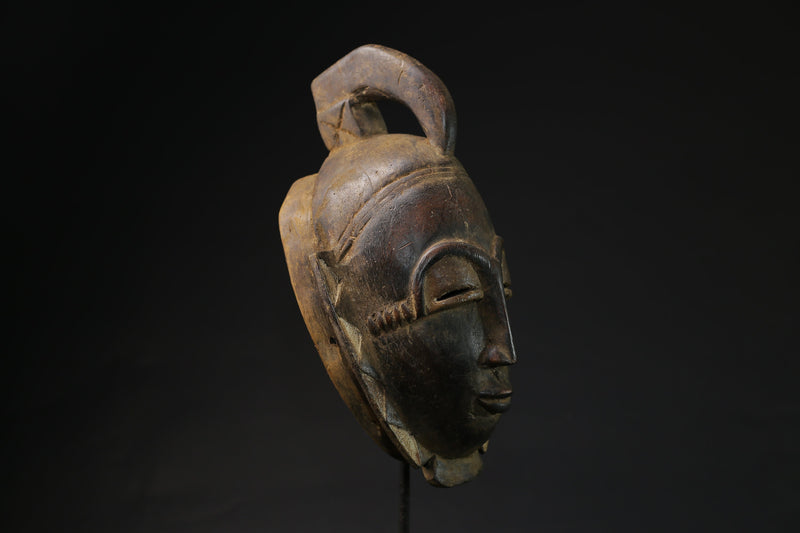 African mask antiques tribal Face vintage Wood African masks ritual mask--5400