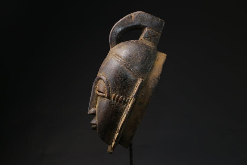 African mask antiques tribal Face vintage Wood African masks ritual mask--5400